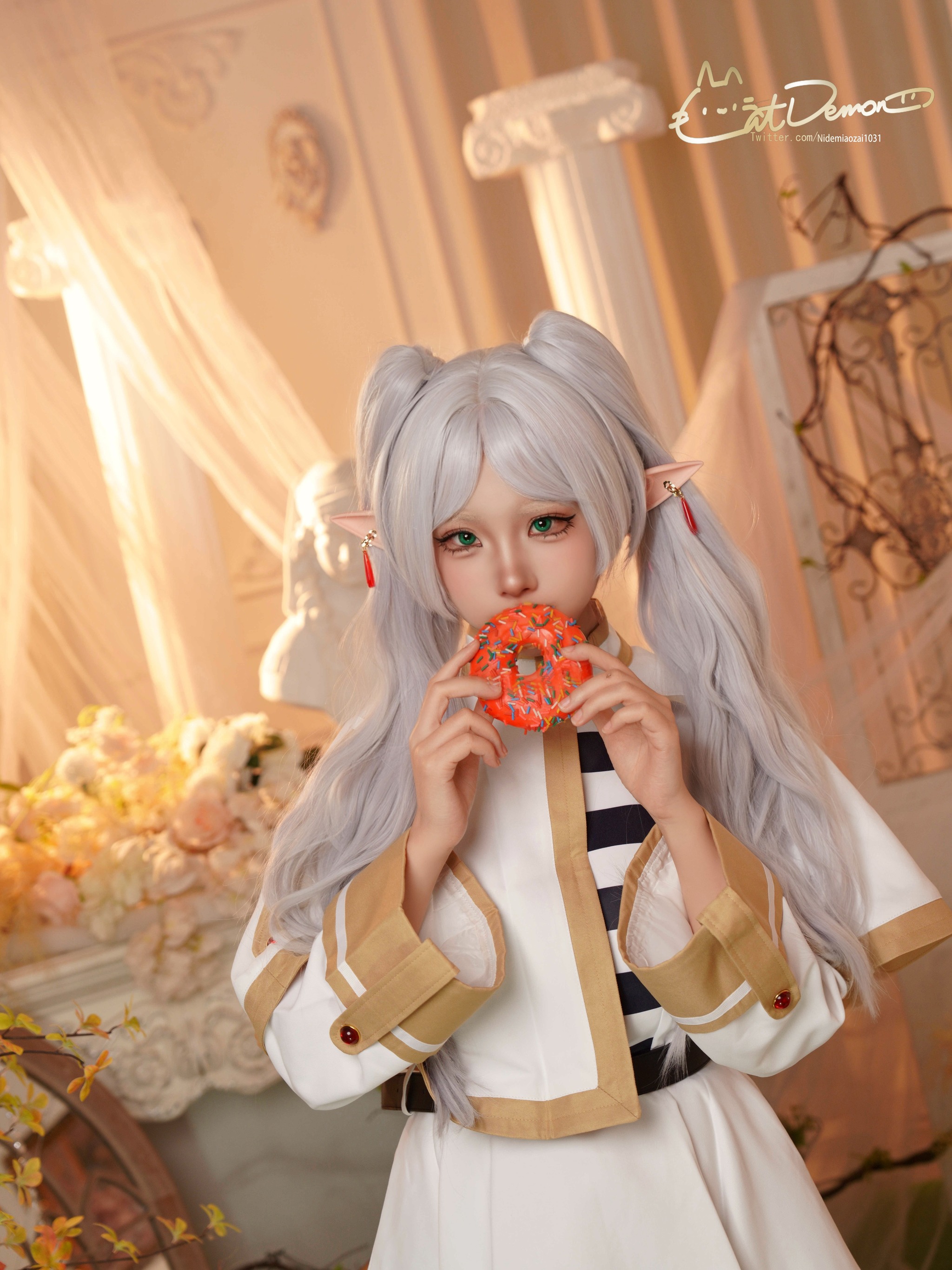 Cat Demon喵崽 - NO.022 CatDemon喵崽（你的喵崽）- 葬送的芙莉莲 芙莉莲 [109P]-XikXak